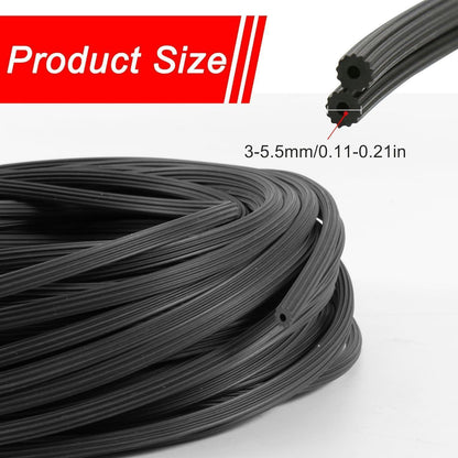 Gummi Kederband 20m für Fliegengitter & Spannrahmen Ø4,5mm