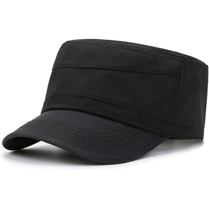 Military Cap Herren Verstellbar – Vintage Flatcap für Frühling & Sommer