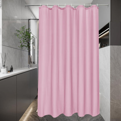 Rosa Duschvorhang 120x200 cm – Wasserdicht & Antibakteriell