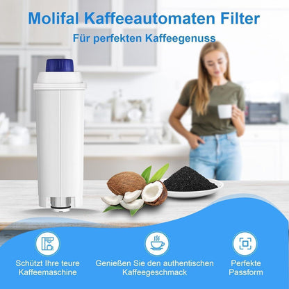Wasserfilter für De'Longhi Kaffeeautomaten (12er Pack)