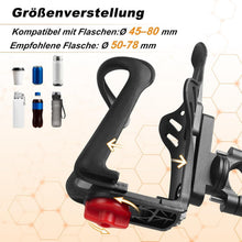 Drehbarer Fahrrad Flaschenhalter für E-Bike & Co.