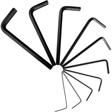 Sechskantschlüssel Set 10-teilig, 0,7-6mm, Legierter Stahl