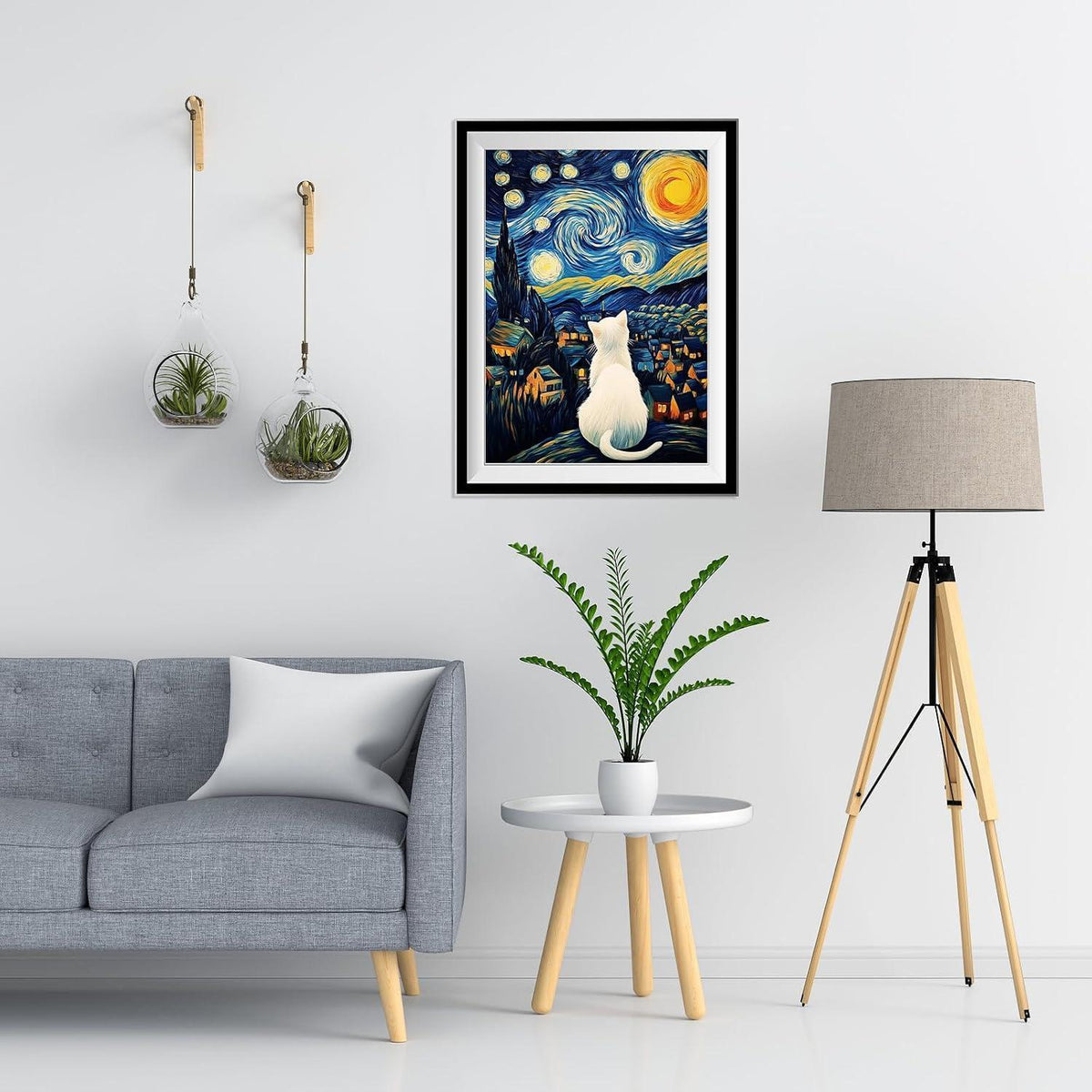 5D Diamantmalerei Katze – Vollbild DIY Set für Erwachsene