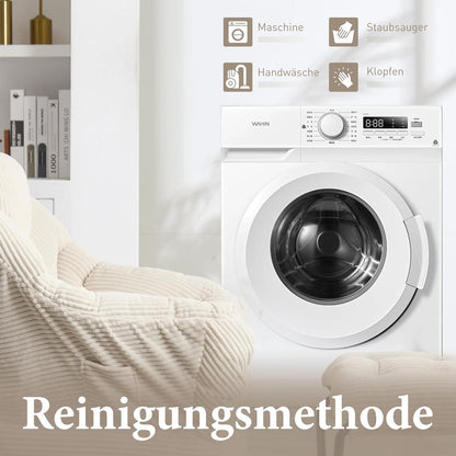Lazy Chair mit Ottomane – Bequemer Faulenzersessel Weiß