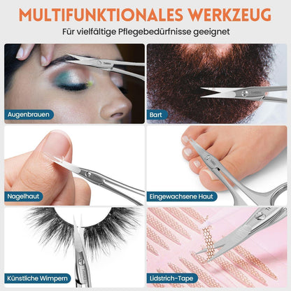 Rechtshänder Nagelschere Edelstahl – Präzise Hautschere
