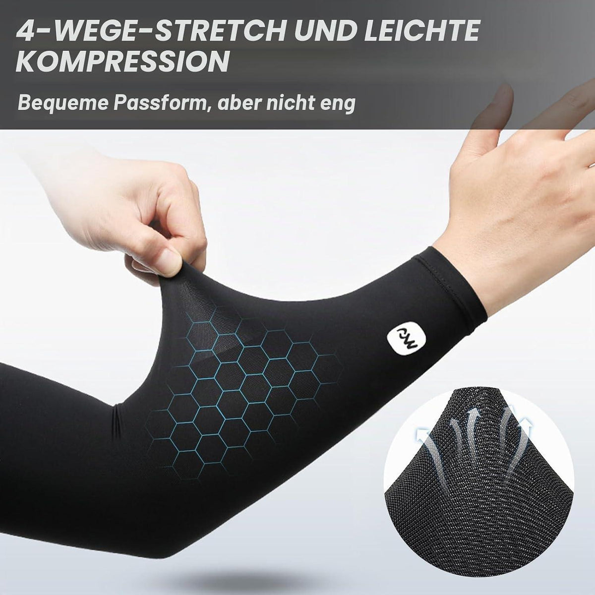 UV Sonnenschutz Armstulpen 3er-Pack – Kühlung & UPF 50+