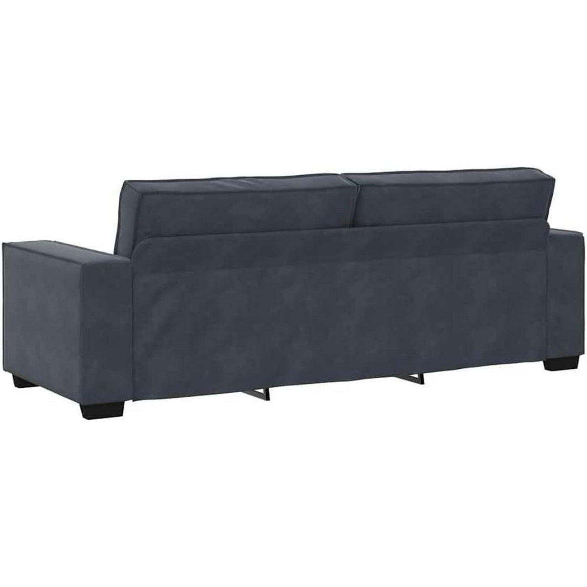 3-Sitzer Sofa Dunkelgrau – Modernes Polster Sofa 220 cm