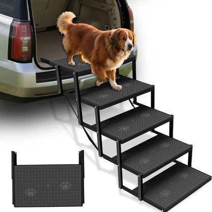 Klappbare Hunderampe Auto – Robust & Tragbar bis 80kg