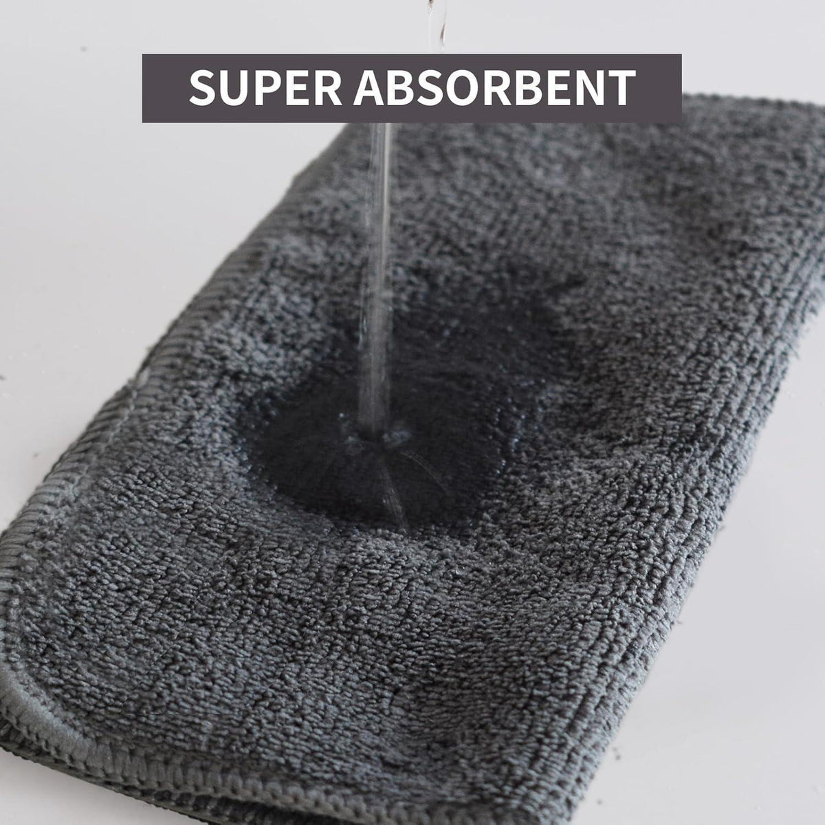 Mikrofasertücher 8er-Set – Super Saugfähig & Wiederverwendbar