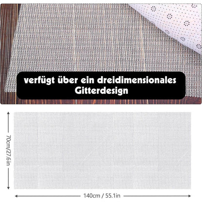 Rutschfeste Teppichunterlage 70x140cm – Universal Gleitschutz