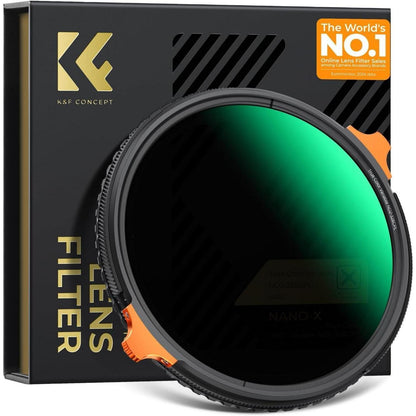 ND Polfilter 37mm 2-in-1 Graufilter für Videoaufnahmen