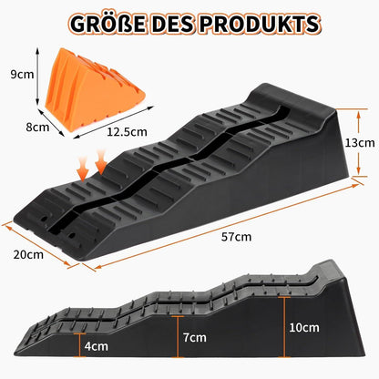 Auffahrkeile für Wohnmobil – Robust & Höhenverstellbar (2er Set)