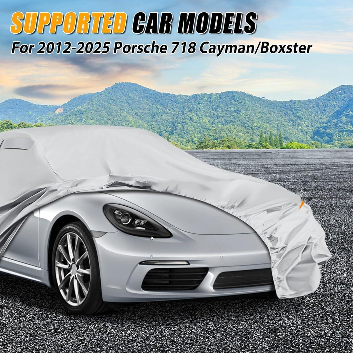 Autoabdeckung wasserdicht Porsche 718 Boxster/Cayman 1997-2025