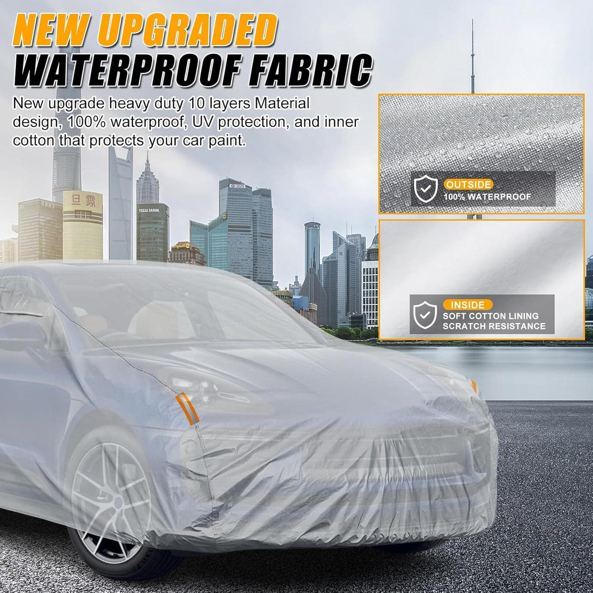 Wasserdichte Autoabdeckung für Porsche Macan 2014-2025