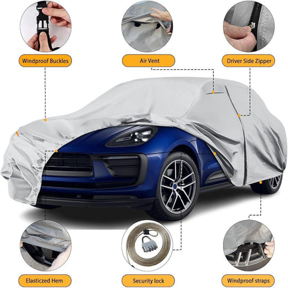 Wasserdichte Autoabdeckung für Porsche Macan 2014-2025