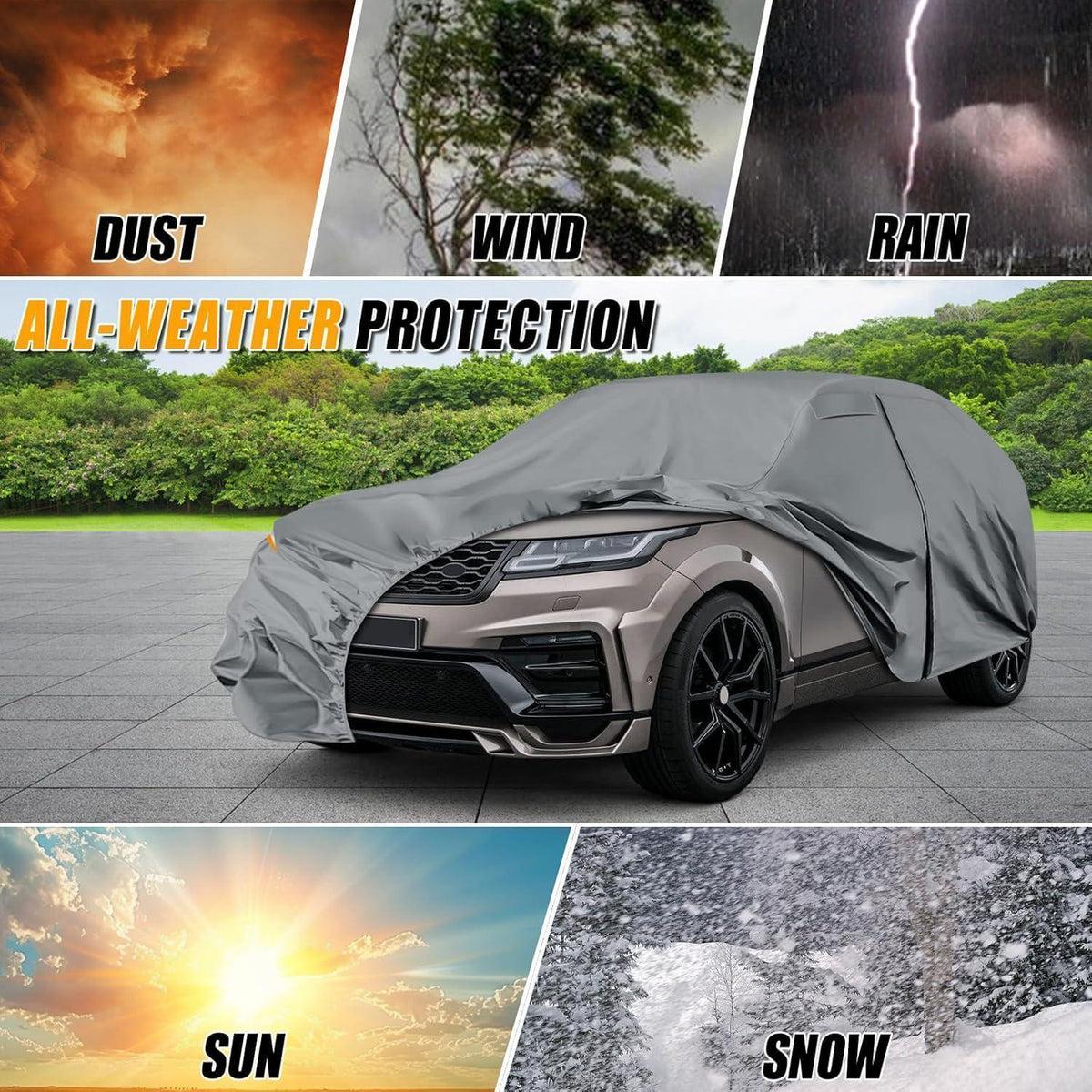 Autoabdeckung wasserdicht Land Rover Range Rover Velar 2017-2025