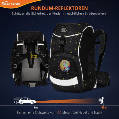 Schulranzen Set 5-teilig für Jungen & Mädchen – Komplett Ausstattung