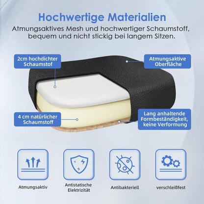 Hinonde Bürostuhl mit Hochklappbaren Armlehnen, ergonomisch