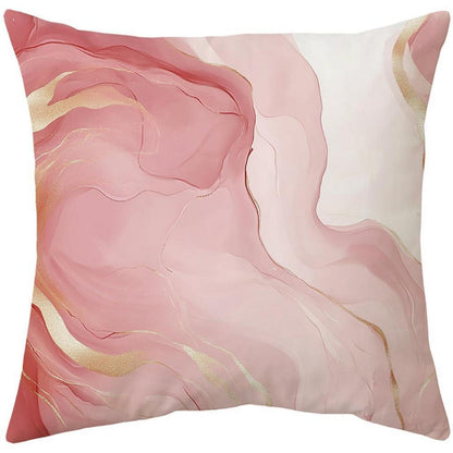 4er Set Kissenbezüge 45x45 Rosa – Modern & Weich