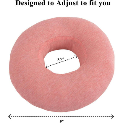 Ohrkissen mit Loch für Seitenschläfer – Schmerzlinderung Light Pink
