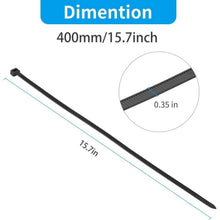 Robuste Kabelbinder 40,6 cm – 500er Pack für Kabel & mehr
