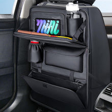 Auto Organizer Rücksitz Nappa Leder mit Tablet Halter & Tablett