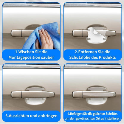 Türgriff Schutzfolie Set für Auto – 14tlg. Kratzschutz