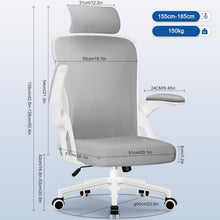 Ergonomischer Bürostuhl mit Wippfunktion und 150kg