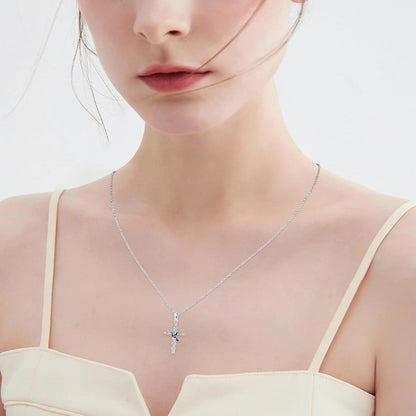 Sterling Silber Tier Halskette mit Kolibri & Blume, Geschenk für Damen