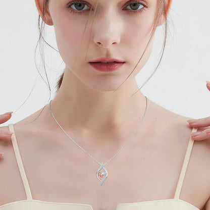 925 Sterling Silber Tier Halskette für Damen & Mädchen