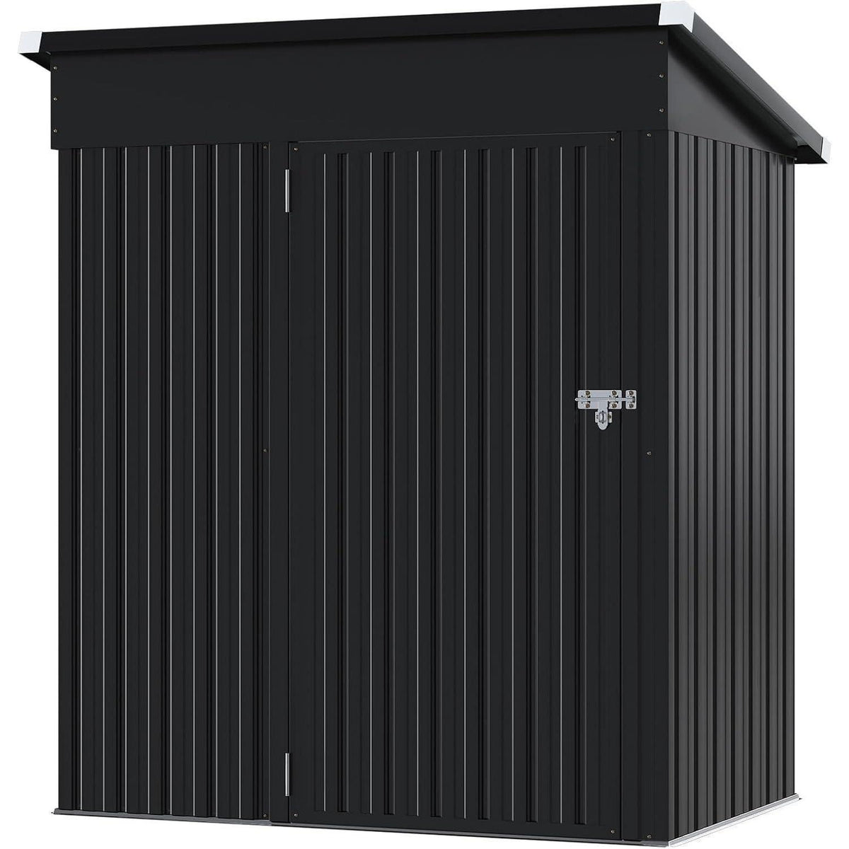 Metall Gerätehaus 150x91x185 cm mit Schloss & Belüftung