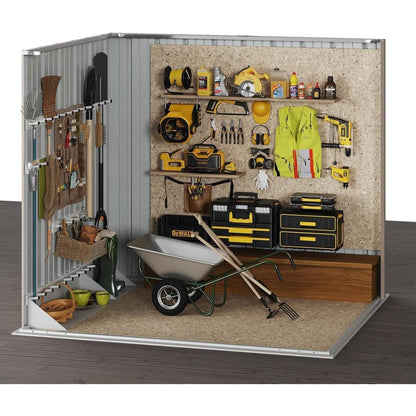 Metall Gartenschrank 5x3 ft – Wetterfest & Verriegelbar