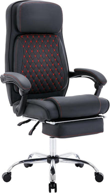 Ergonomischer Bürostuhl mit Fußpedalen und verstellbarer Rückenlehne