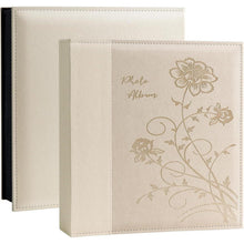 Fotoalbum 600 Fotos 10x15cm Beige in Lederoptik