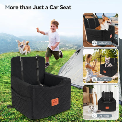 Hunde Autositz für kleine Hunde – Abnehmbar & Waschbar