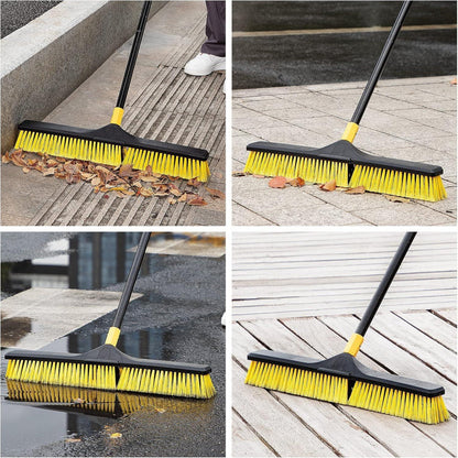 Besen 61cm für den Außenbereich, robuste Bürste, steife Borsten