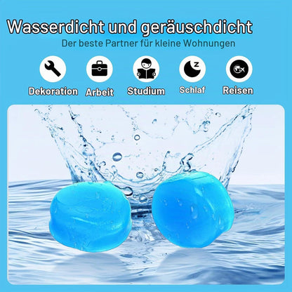 18 Paar Silikon Ohrstöpsel – Weiche, Wiederverwendbare Ohrenstöpsel zum Schlafen & Schwimmen