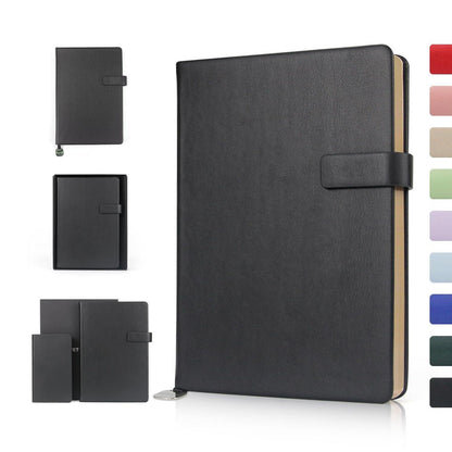 A5 Hardcover Notizbuch mit Verschlussband – Geschenkbox