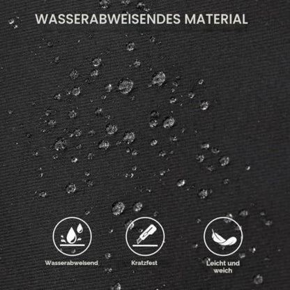 Schulrucksack Trolley Mädchen Teenager 6 Rollen Schwarz