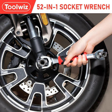 Universal-Steckschlüssel 52-in-1 mit drehbarem Kopf für Auto & Motorrad