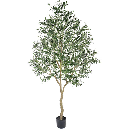 Künstlicher Olivenbaum 210cm groß, naturgetreu für Ihr Zuhause