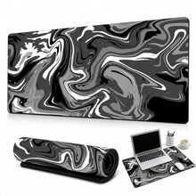 Gaming Mauspad Schwarz Weiß 700x300mm – Rutschfest & Präzise