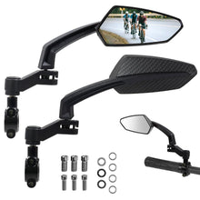 Fahrradspiegel links, 360° verstellbar, HD-Glas