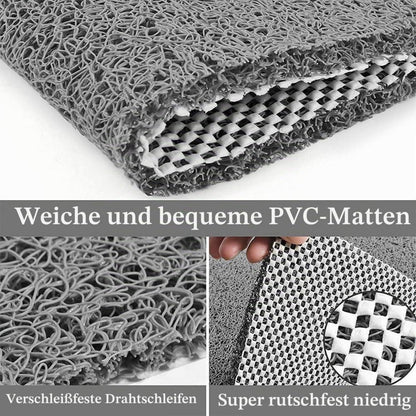 Rutschfeste Duschmatte PVC Luffa 90x120cm – Schnelltrocknend