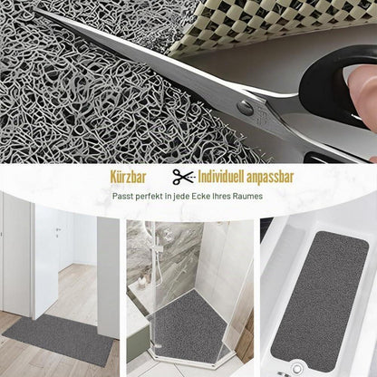 Rutschfeste Duschmatte PVC Luffa 90x120cm – Schnelltrocknend