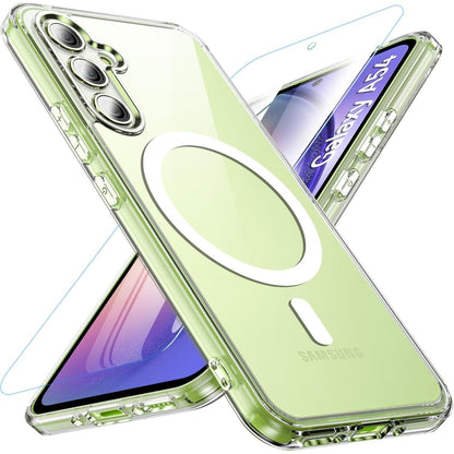 Magnetische Schutzhülle für Samsung Galaxy A54 5G, Matt Transparent