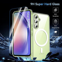 Magnetische Schutzhülle für Samsung Galaxy A54 5G, Matt Transparent