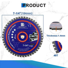 Kreissägeblatt Metall 184mm 48T TCT 3 Stück