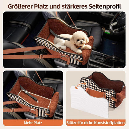 Hundesitz Auto Mittelkonsole – Wasserdicht & Mit Taschen