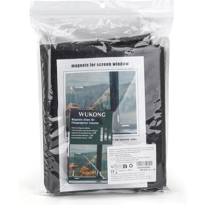 Fliegengitter Fenster mit Magneten – Zuschneidbar & Waschbar